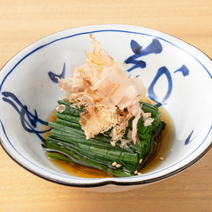 行者菜のお浸し