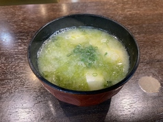 あおさと豆腐のみそ汁