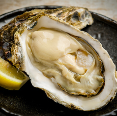 殻付き焼きガキ