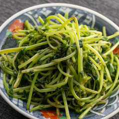 やみつき豆苗炒め