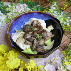 地鶏黒炭焼き