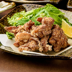 若鶏の昆布締め唐揚げ