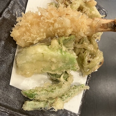 野菜天盛合せ