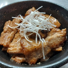 仙台系　仙台味噌漬け焼き豚丼(みそ汁付)　普通盛