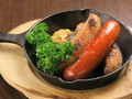 料理メニュー写真&nbsp;ソーセージグリル（3本）