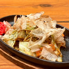 鉄板！浪花油かす焼きそば