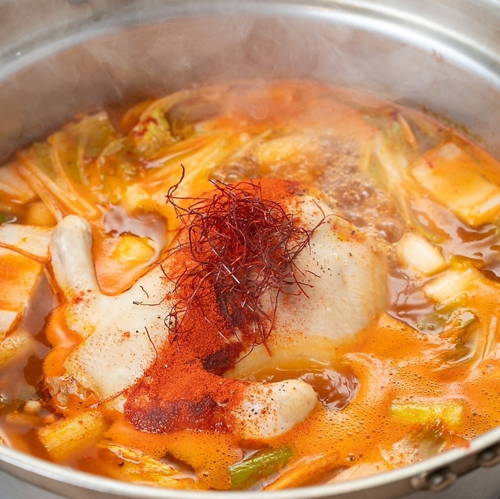 本格韓国料理が堪能できるタッカンマリ研究所☆