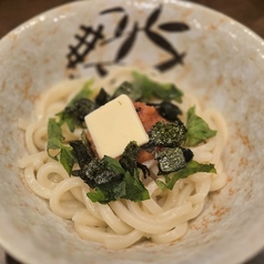 【香川】明太と大葉の釜バターうどん