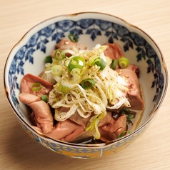 冷製トロレバー ～葱油かけ～