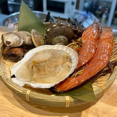 毎日市場から直接仕入れ！新鮮な魚介の数々を是非