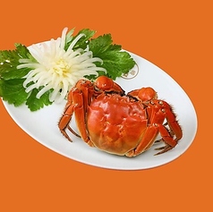 新亜蟹料理-蒸し上海蟹