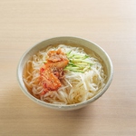 シメにぴったりな麺ものは、定番の冷麺の他、中華そばやまぜ蕎麦など種類豊富にご用意しております◎