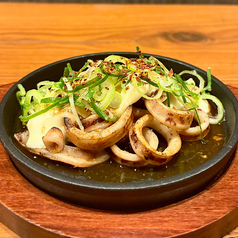 イカのねぎマヨ生姜焼き