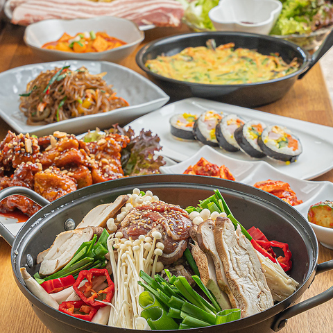本場韓国の味を楽しめる◇ボリューム満点で、お味も価格も量も大満足のクオリティ！