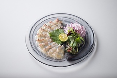 白身魚のカルパッチョ