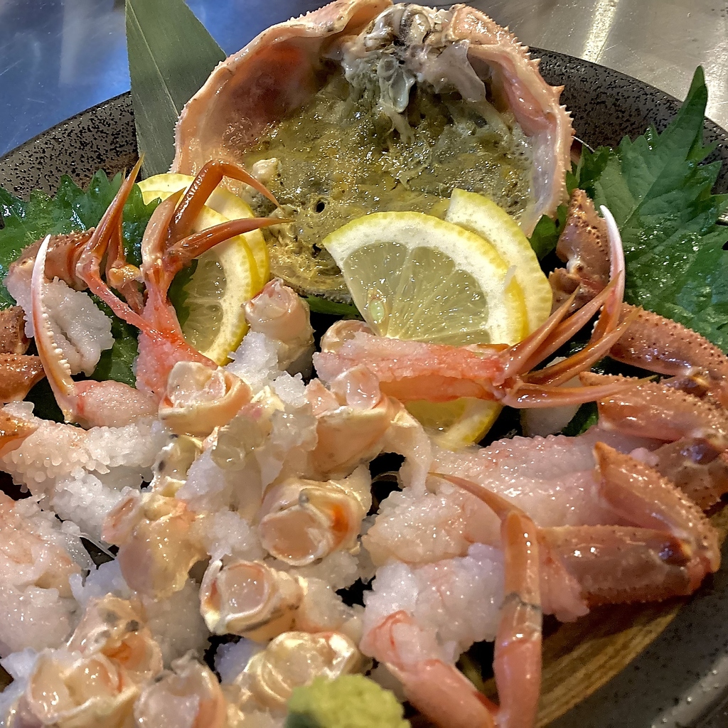 【過去のおすすめ紹介】活ズワイガニ刺し