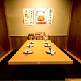 少人数でも個室・半個室ご対応できますので、小倉でデートや友人との飲み会、大切なご家族でのご利用に是非！