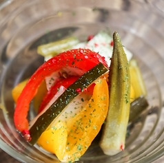 自家製ピクルス(homemade pickies)
