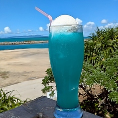 黒島ブルー塩アイスソーダ