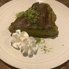 抹茶のチーズケーキ