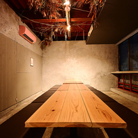 2階席は最大20名様まで収容可能です。パーティー利用に