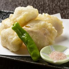 ふぐ白子天ぷら
