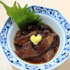 [690円おつまみ]　ホタルイカの沖漬け