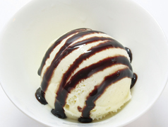 バニラアイス～チョコソース～