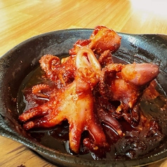 いいダコの辛炒め（チュクミポックム）