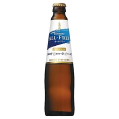 《ノンアルコールビールテイスト飲料》オールフリー　小瓶