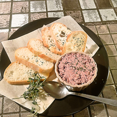 自家製レバーパテ