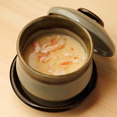 【蒸物】 蟹茶碗蒸し