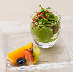 【デザート】手摘み狭山抹茶のヴェリーヌ