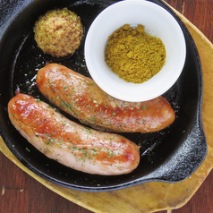 粗挽き＆ハーブの贅沢窯焼きソーセージ2種盛り