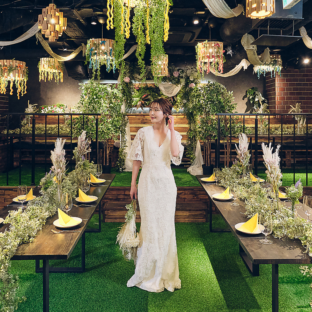 【最大100名まで】広々空間で飲み放題付きBBQ　ウッドデザインパーク栄店の写真ギャラリー