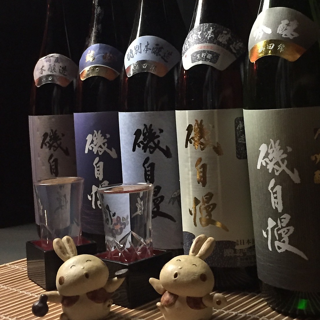 静岡県焼津の銘酒、磯自慢を各種取り揃えてます。