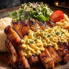 鶏てりたま丼