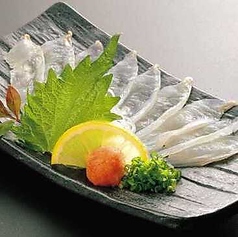 かぼすヒラメ刺身