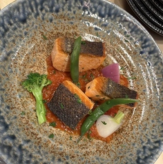 魚のソテー　本日のソースで…