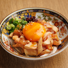 地鶏ユッケ