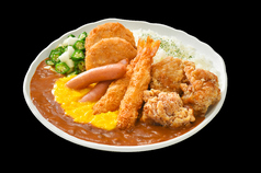 全部のせカレー(中辛)