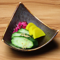 漬物3種盛り合わせ