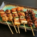 料理メニュー写真 焼き鳥盛り合わせ食べ放題
