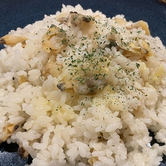 アサリバターのライス