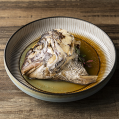 鯛アラ炊き