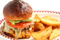 料理メニュー写真 DOUBLE CHEESE BURGER/　ダブルチーズバーガー