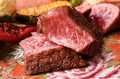 料理メニュー写真 旨い！赤身の王様 九州産牛フィレ肉のステーキ