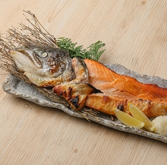 サーモンのカマ焼き