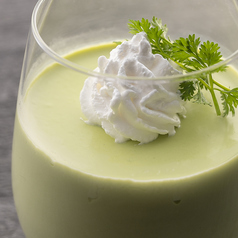 抹茶パンナコッタ