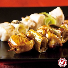 <焼鶏>むねねぎ間串 (1本)